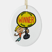 Winnaar Keramisch Ornament (Rechts)