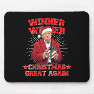 Winnaar Kerst Grote Opnieuw Trump Funny Hu Muismat