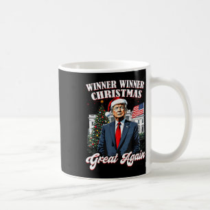 Winnaar Kerst Grote Weer Leuk Trump 2024 Koffiemok