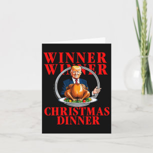 Winnaar Kerstdiner Funny Trump won Tour Kaart