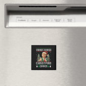 Winnaar Kerstdiner Santa Trump Ugly Sw Magneet (Insitu (Vaatwasser))