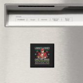 Winnaar Kerstdiner Santa Trump Ugly Sw Magneet (Insitu (Vaatwasser))