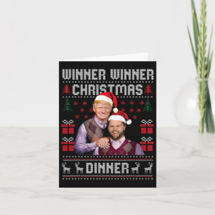 Winnaar Kerstdiner Santa Trump Vance U Kaart