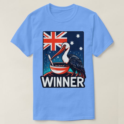 Winnaar Kip Diner 12 T-shirt (Design voorkant)
