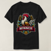 Winnaar Kip Diner 3 T-shirt (Design voorkant)