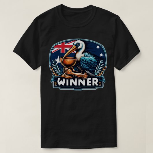 Winnaar Kip Diner 7 T-shirt (Design voorkant)