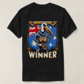 Winnaar Kip Diner 9 T-shirt (Design voorkant)