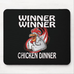 Winnaar Loser Video Game Chicken Dinner Speler Muismat