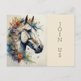 WINNAAR MET BLOEMEN UITNODIGING