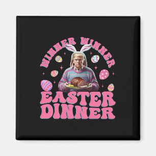 Winnaar Paasdiner Funny Trump Happy East Magneet