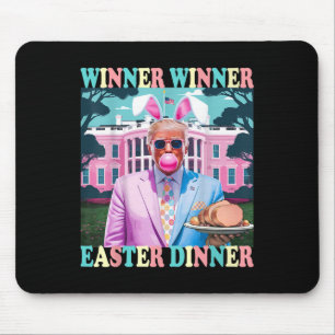 Winnaar Paasdiner President Trump Happy Muismat