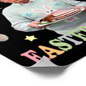 Winnaar Paasdiner President Trump Happy Poster (Hoek)