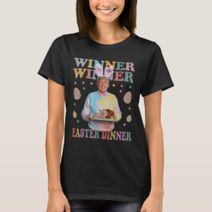 Winnaar Paasdiner President Trump Happy T-shirt