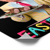 Winnaar Pasen Diner Funny Trump Bunny Happ Poster (Hoek)