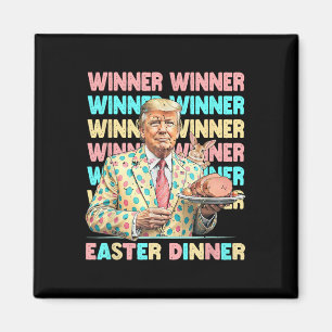 Winnaar Pasen Dinner Days Trumps Bunny Rabbit Resu Magneet