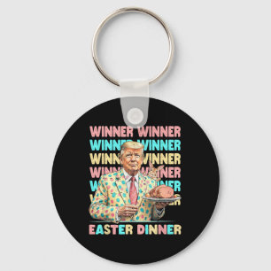 Winnaar Pasen Dinner Days Trumps Bunny Rabbit Resu Sleutelhanger
