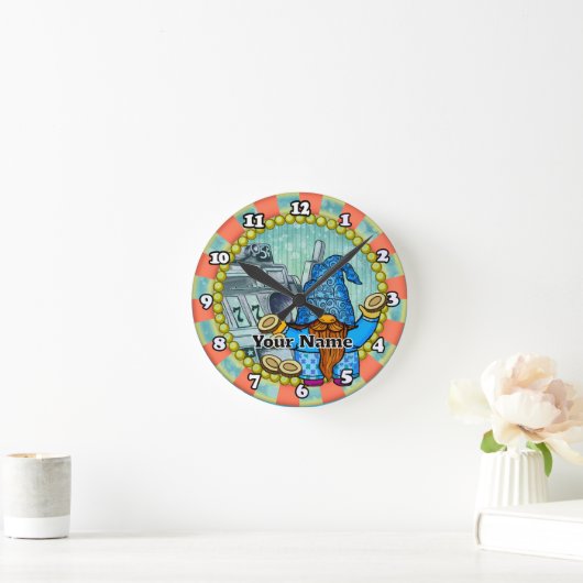 Winnaar slots gnome ronde klok (Huis)