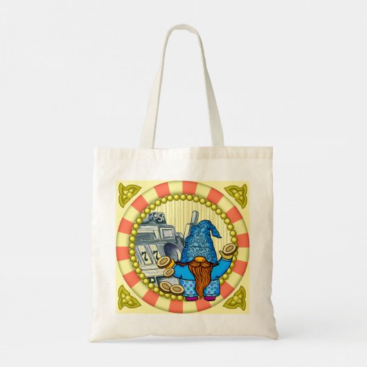 Winnaar slots gnome tote bag (Achterkant)
