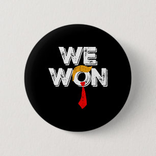 Winnaar Trump Vance We Won heeft Byck America over Ronde Button 5,7 Cm