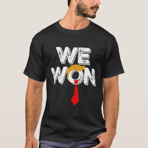 Winnaar Trump Vance We Won heeft Byck America over T-shirt