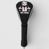 Winnaar Trump We hebben de 47e inauguratiedag gewo Golfheadcover (Voorkant)