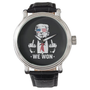 Winnaar Trump We Won Inauguratie Dag 47ste  Horloge