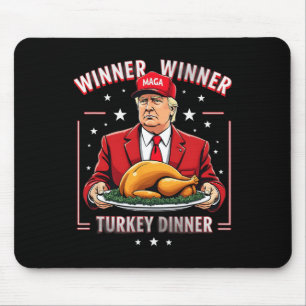 Winnaar Turkije Diner Donald Trump Kerst Muismat