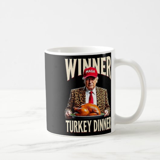 Winnaar Turkije Diner Grappig Trump Koffiemok (Rechts)