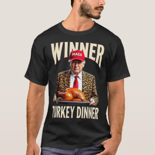 Winnaar Turkije Diner Grappig Trump T-shirt