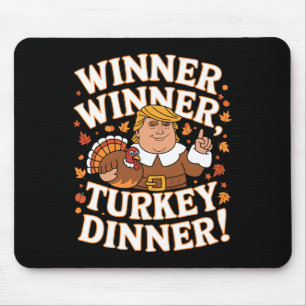 Winnaar Turkije Diner Grappig Trump Thanksgiving Muismat