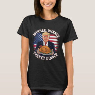 Winnaar Turkije Diner Grappig Trump Thanksgiving T-shirt