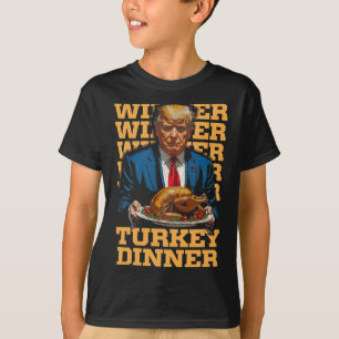 Winnaar Turkije Diner Grappig Trump Thanksgiving T-shirt