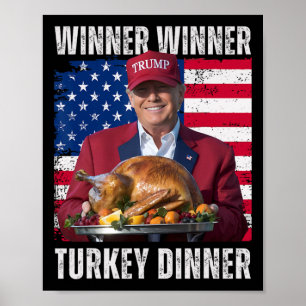 Winnaar Turkije Diner Humor Funny Trump Than Poster