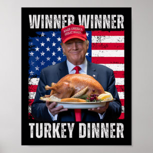 Winnaar Turkije Diner Humor Funny Trump Than Poster