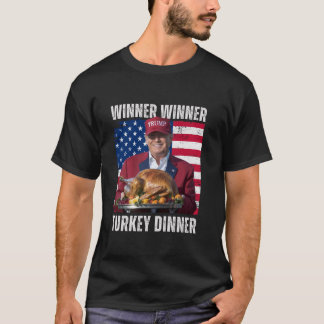Winnaar Turkije Diner Humor Funny Trump Than T-shirt