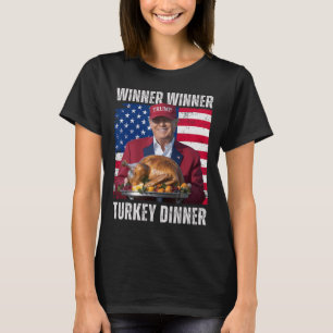 Winnaar Turkije Diner Humor Funny Trump Than T-shirt