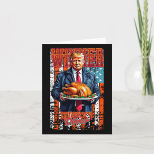 Winnaar Turkije Diner Thanksgiving Trump Kaart