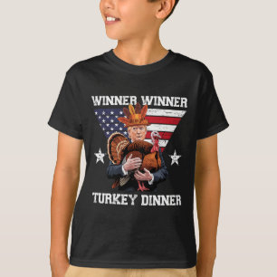 Winnaar Turkije Diner Trump Thanksgiving Fun T-shirt