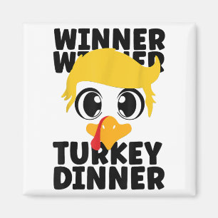 Winnaar Turkije Diner Trump Thanksgiving Magneet