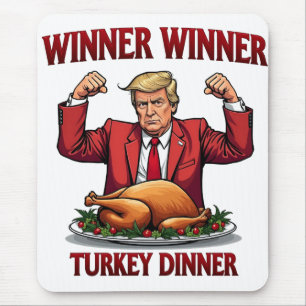 Winnaar Turkije Diner Trump Thanksgiving Muismat