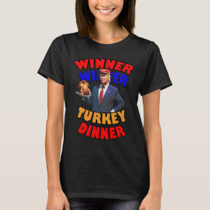 Winnaar Turkije diner Trump viert feest dan T-shirt