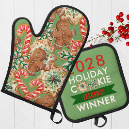 Winnaar van de Holiday Cookie Contest Award Ovenwant & Pannenlap Set