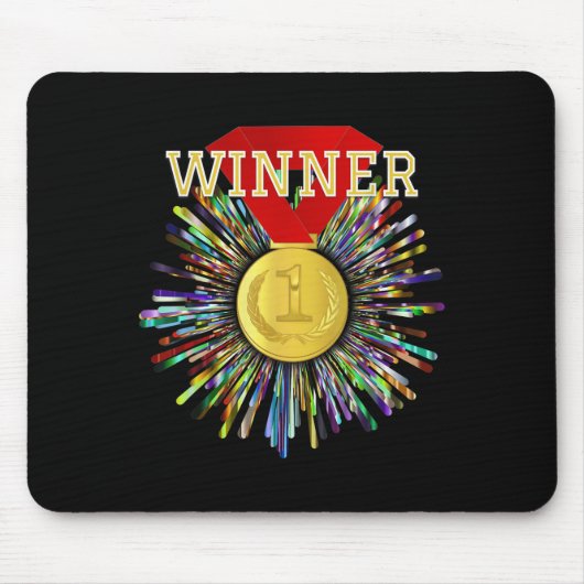 Winnaar van de prijs Gouden medaille #1 Muismat (Voorkant)