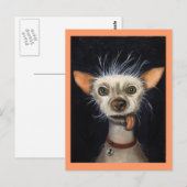 Winnaar van de Ugly Dog Contest 2011 Briefkaart (Voorkant / Achterkant)