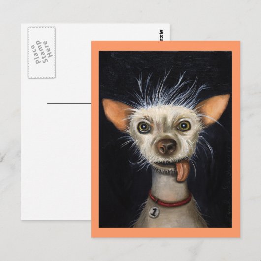 Winnaar van de Ugly Dog Contest 2011 Briefkaart (Voorkant / Achterkant)