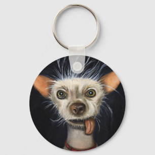 Winnaar van de Ugly Dog Contest 2011 Sleutelhanger