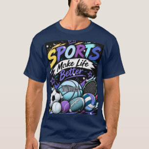 Winnaar van Sport Maakt Leven Beter T-shirt