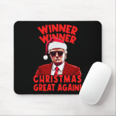 Winnaar Winnaar Kerstmis Geweldig Nogmaals Grappig Muismat (Met muis)