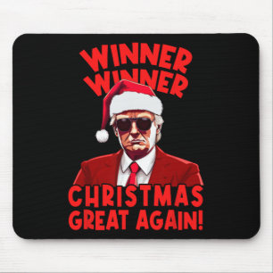 Winnaar Winnaar Kerstmis Geweldig Nogmaals Grappig Muismat