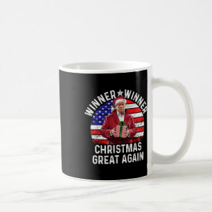 Winnaar Winnaar Kerstmis Geweldig Weer Trump Grapp Koffiemok